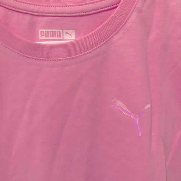NWT Puma Crewneck Tee Girls Size 6 - Picture 3 of 3